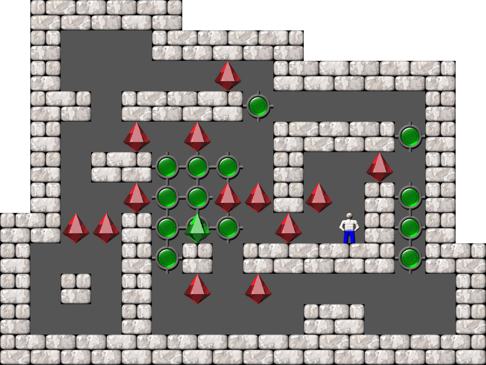 Sokoban Eric F. Tchong Arranged level 70